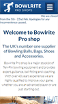 Mobile Screenshot of bowlrite.com